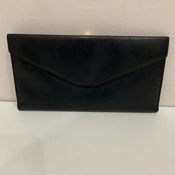 Gucci Black Bifold Long Wallet Sku#84285 (Gently used) - Picture 2 of 10